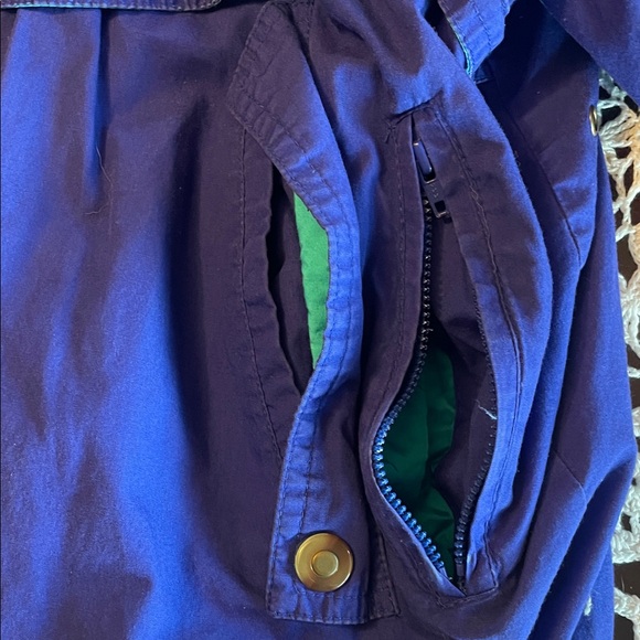 Men's Lightweight vintage 90’s Blue & Teal Shirt Jacket - Picture 6 of 6